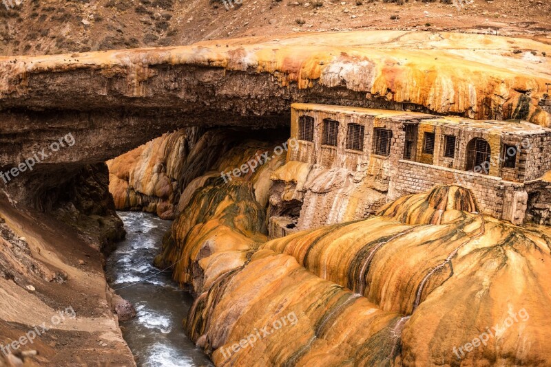 Canyon Of Atuel Mendoza Argentina Landscape Nature