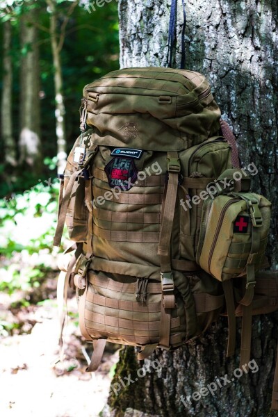 Outdoor Bushcraft Forest Adventure Backpack