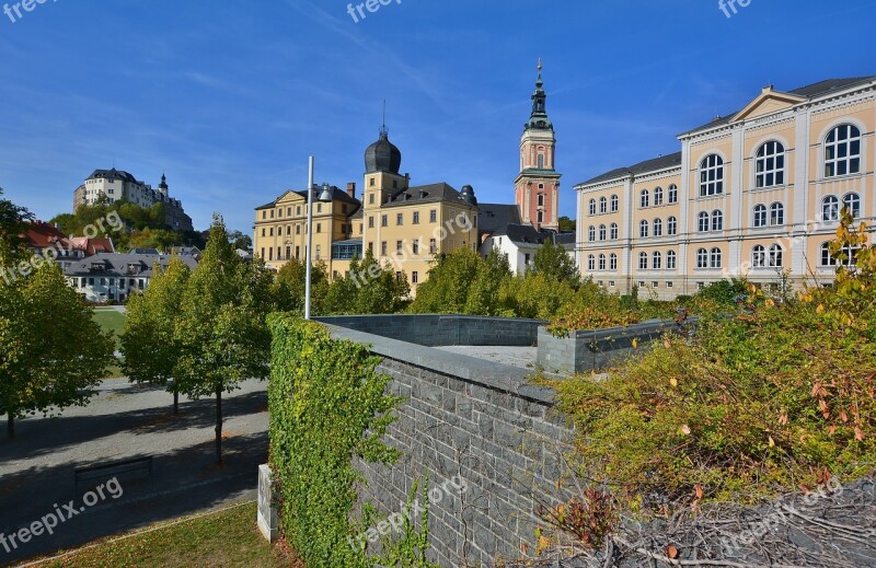 Greiz Thuringia Germany Architecture Castles Free Photos