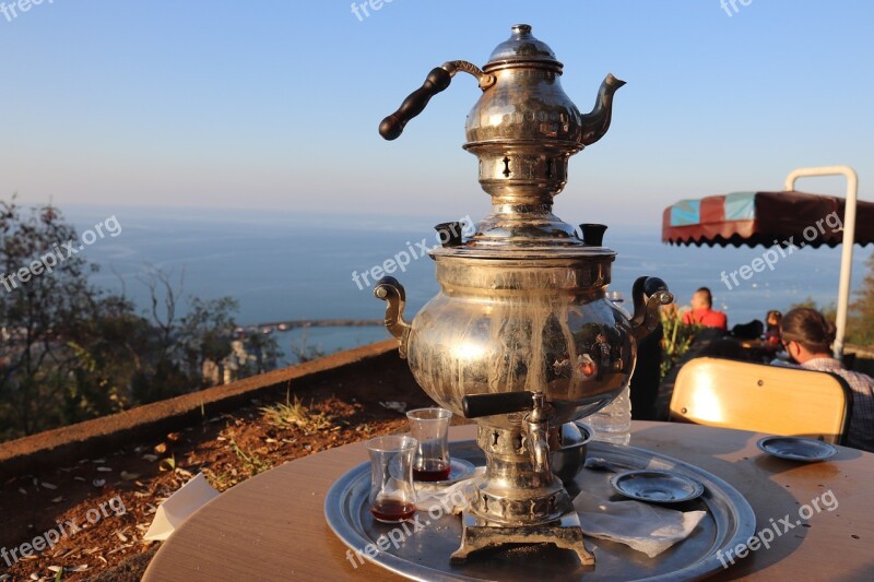 Trabzon Samovar Tee Tea Turkey