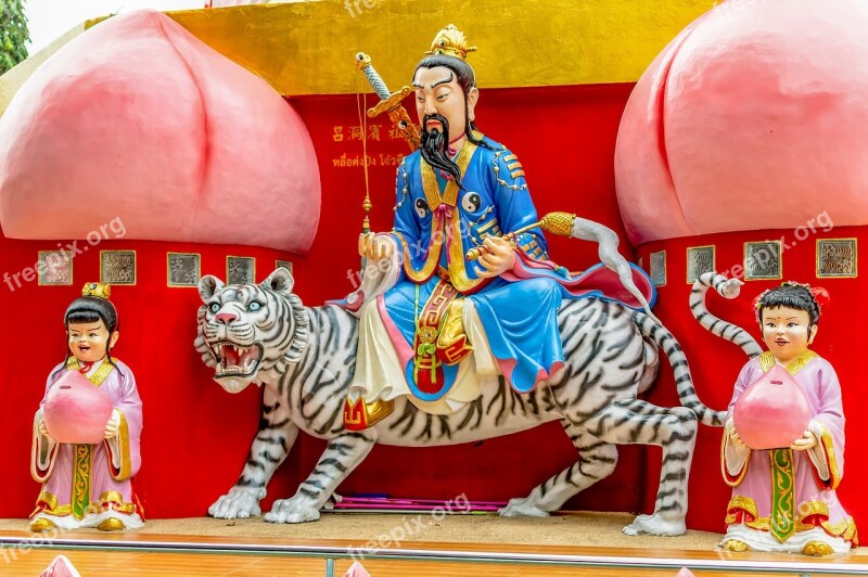 Wat Samanrat Tanaram Thailand Ganesha Shrine