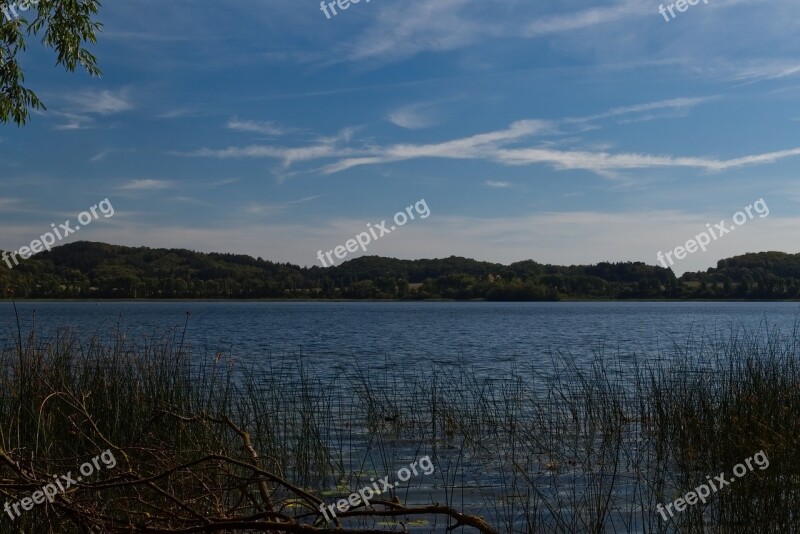 Laacher Lake Lake Volcano Mirroring Waters