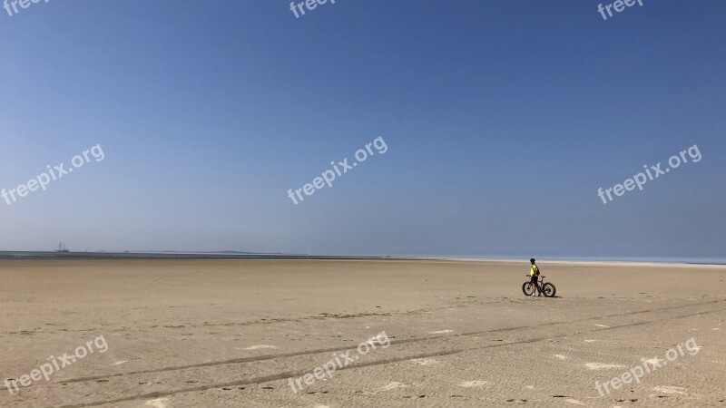 Beach Fatbike Emptiness Freedom Free Photos