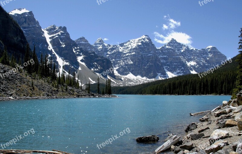 Landscape Holidays Canada Lakes Free Photos