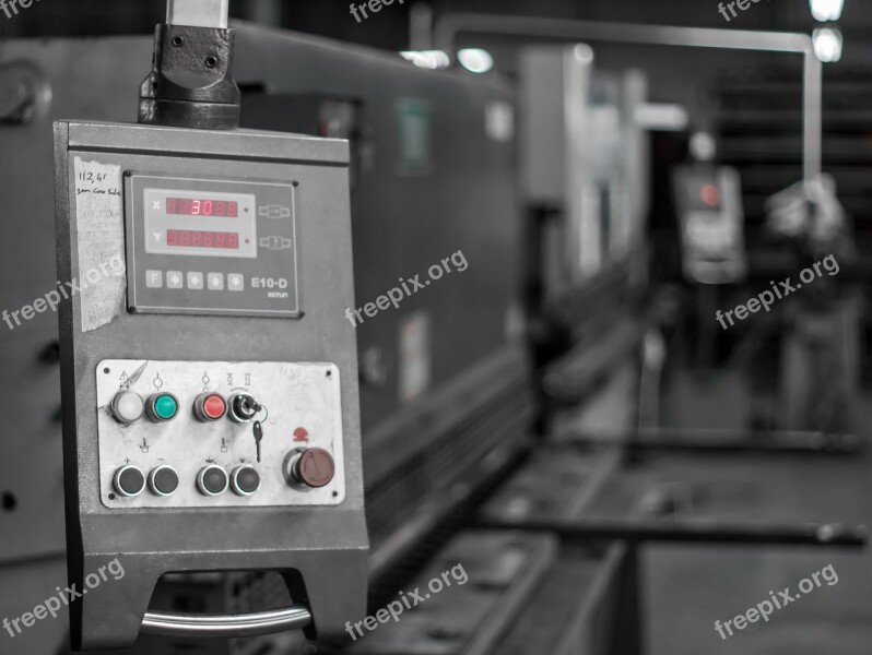 Button Industrial Technology Businessman Interface