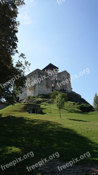 Castle Trenčín Slovakia History The Strength Of The