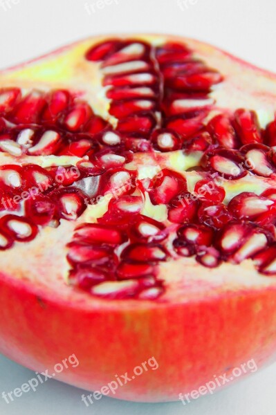 Red Apple Pomegranate Healthy Fine