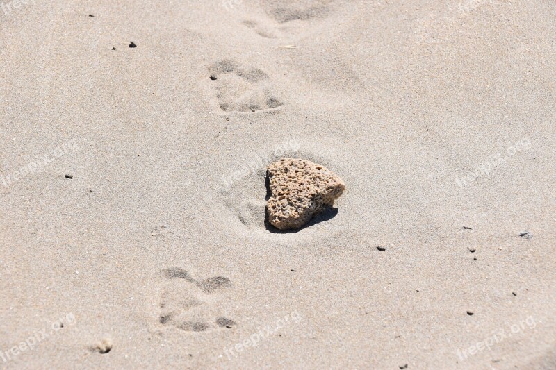 Heart Love Sand Romantic Sète