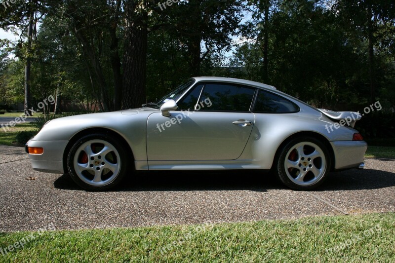 Porsche Turbo Car Fast Sportscar