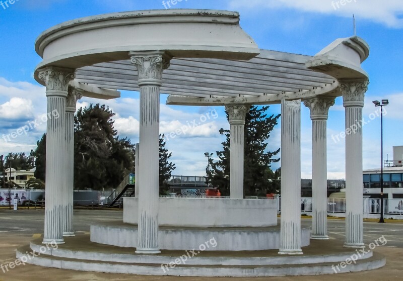 Cyprus Ayia Napa Water World Columns Peristyle