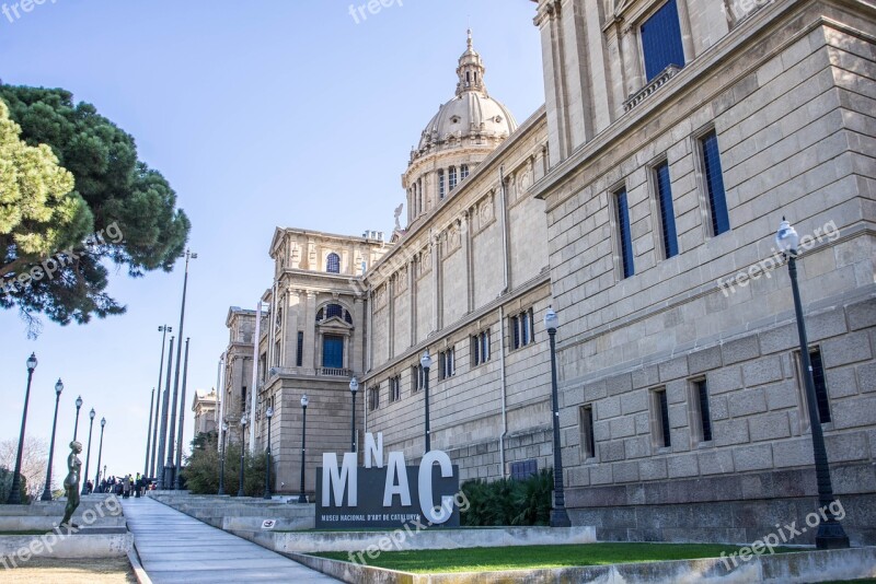 Barcelona Spain Museum Europe Catalonia