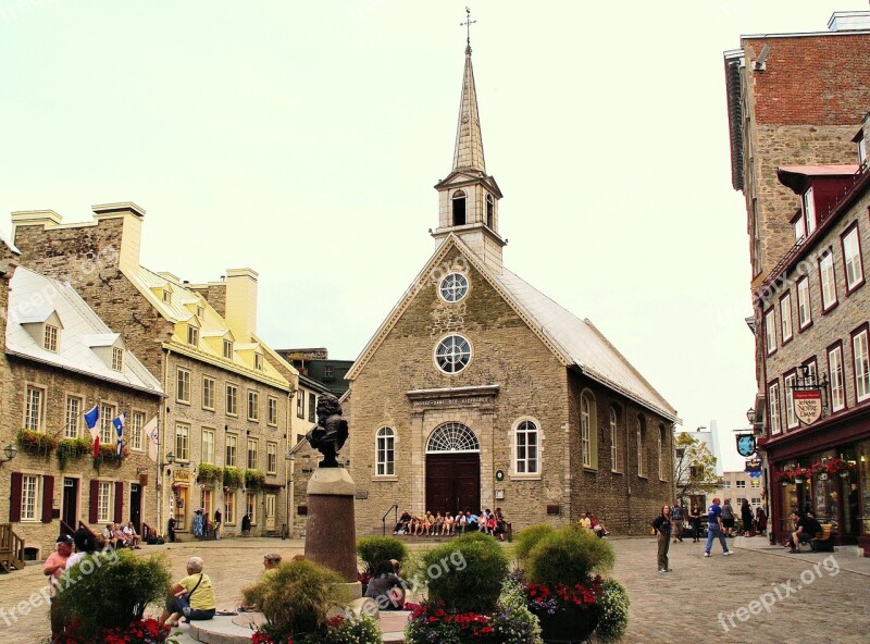 Canada Québec Old Town Church Old Church