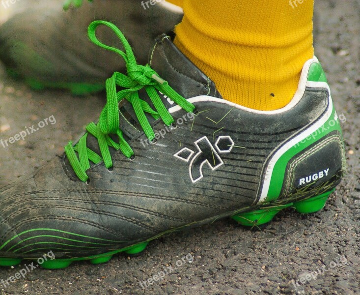 Rugby Shoes Laces Sport Free Photos