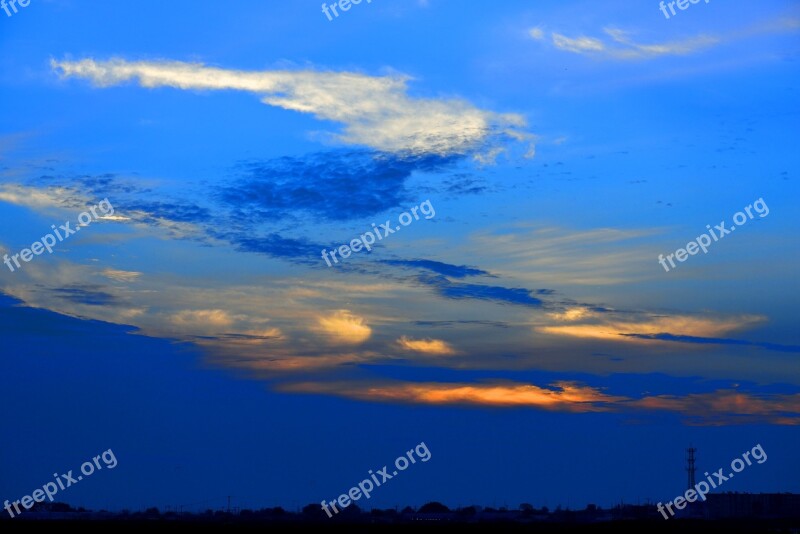 Red Beach Day Cloud Sky Evening