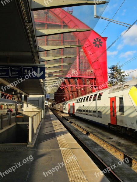 Antwerp Central Station Building Mobility Belgium