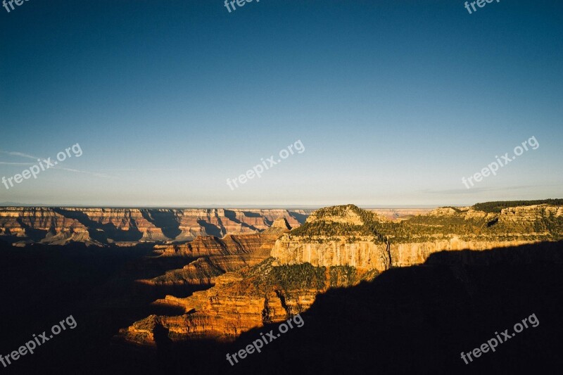 Grand Canyon Arizona Sunrise Landscape National