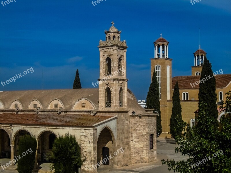 Cyprus Paralimni Cathedral Square Sightseeing