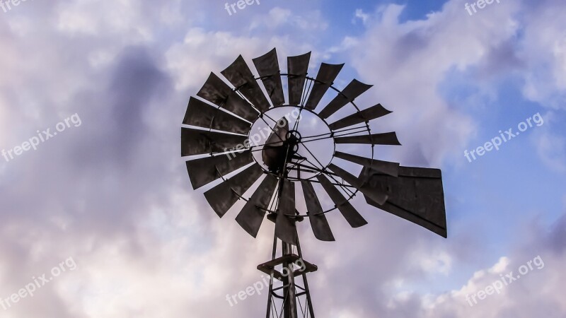 Cyprus Ayia Napa Windmill Water Air