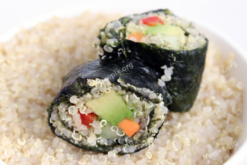 Sushi Vegetarian Sushi Vegan Sushi Free Photos