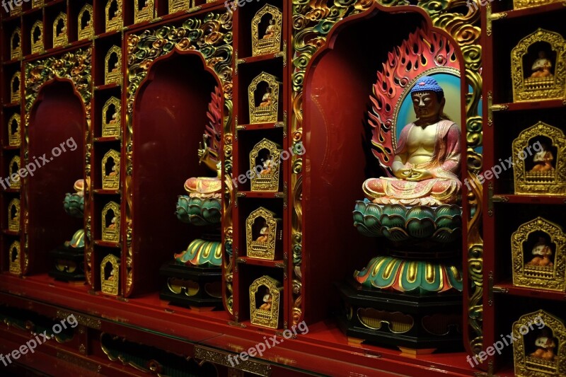 One Hundred Buddhas Temple Of The Tooth Relic Buddhism Relic Of The Tooth Of Buddha