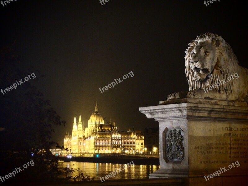 Budapest Lion Sculpture Monument History