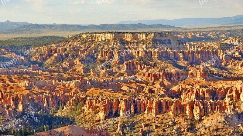 Usa National Park Bryce Canyon Nature Rock