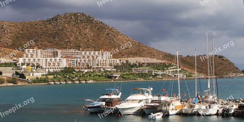 Bodrum Hotel Sea Mediterranean Sea Vacation