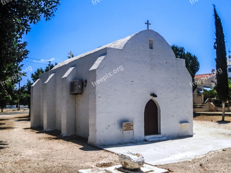 Cyprus Dherynia Chapel Orthodox Free Photos