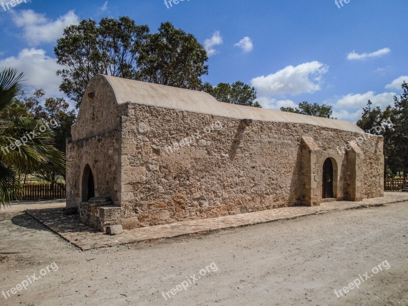 Cyprus Frenaros Panagia Asprovouniotissa Church Free Photos