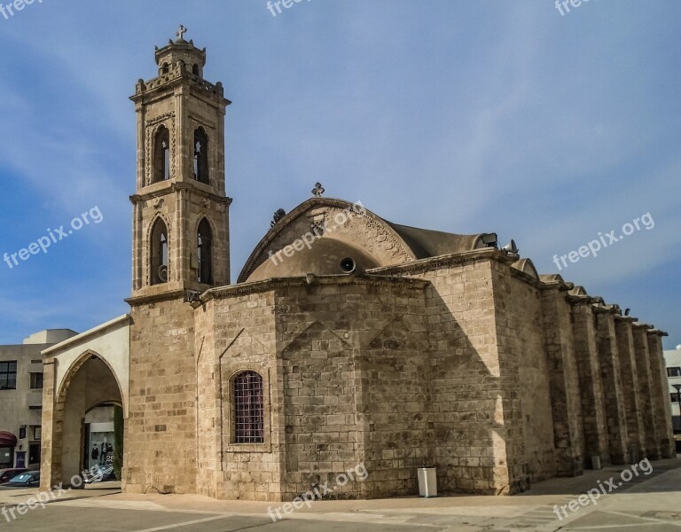 Cyprus Paralimni Ayios Georgios Church Architecture