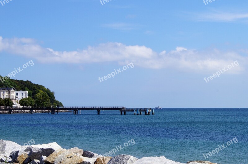 Sassnitz Rügen Island Baltic Sea Recovery Island