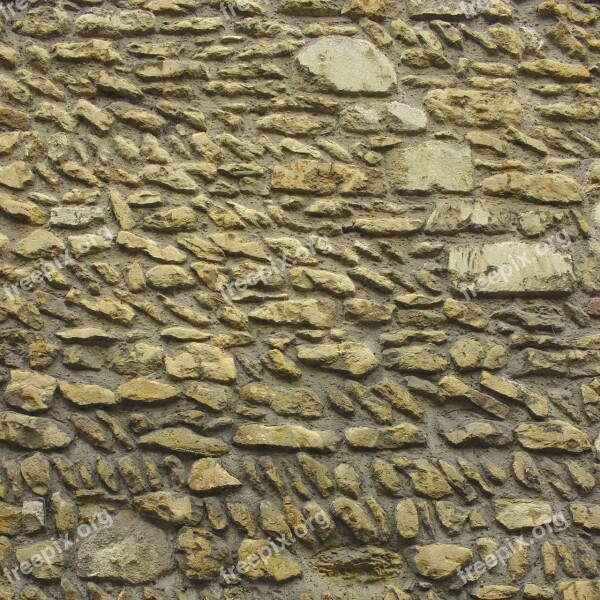 Stone Wall Wall Old Limestone Stone