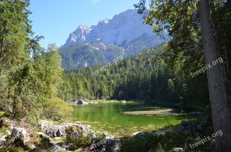 Landscapes Lake View Vacations Bavaria Bergsee