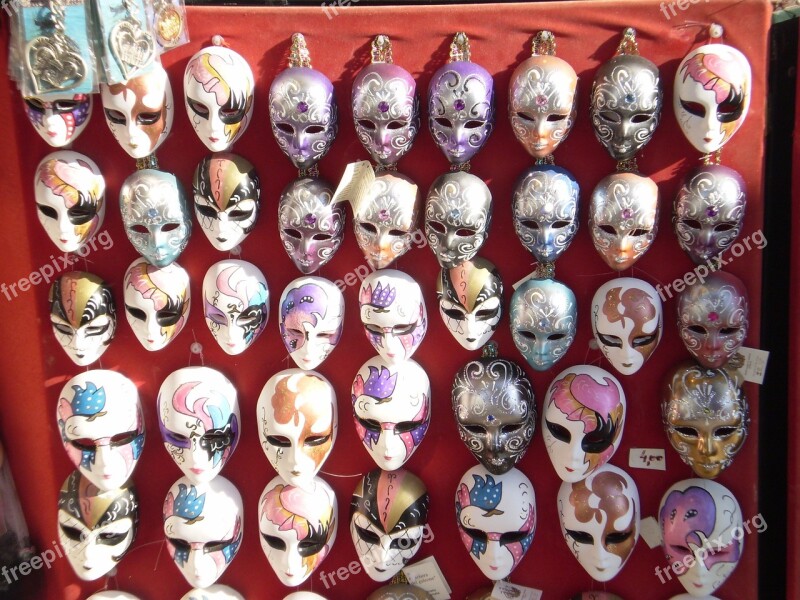 Masks Carnival Venezia Free Photos