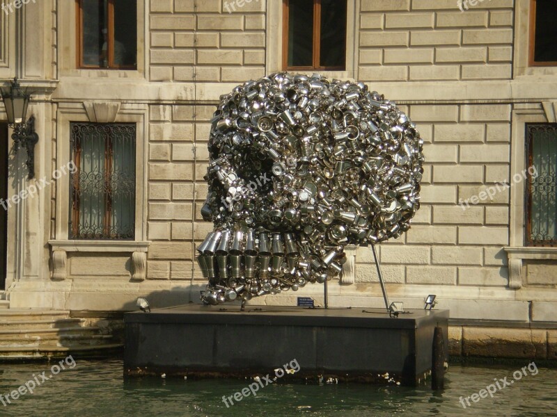 Skull And Crossbones Art Sculpture Skull Artwork