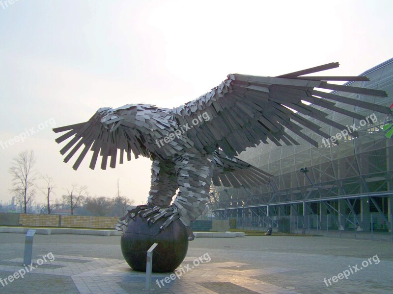 Eagle Statue Metal Works Budapest Free Photos