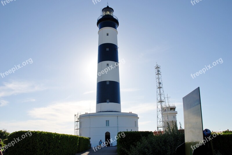 Oléron Chassiron Lighthouse France Sea Semaphore