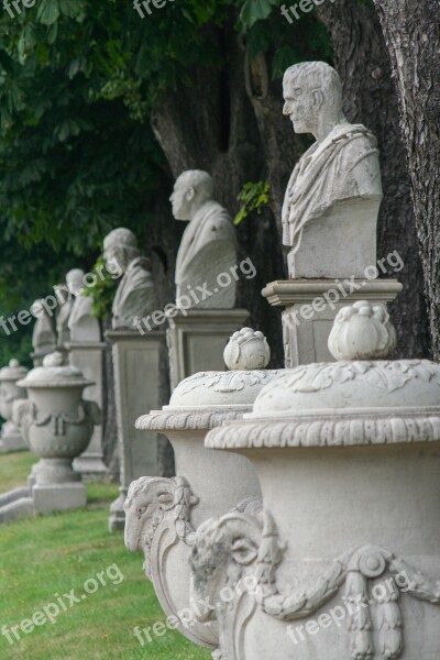 Schloss Nordkirchen Park Statues Free Photos