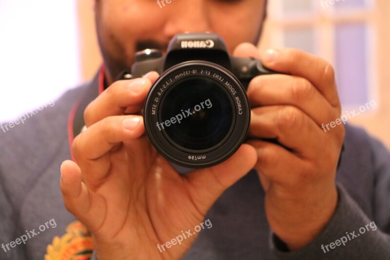 Mirror Selfie Dslr 18mm 135mm