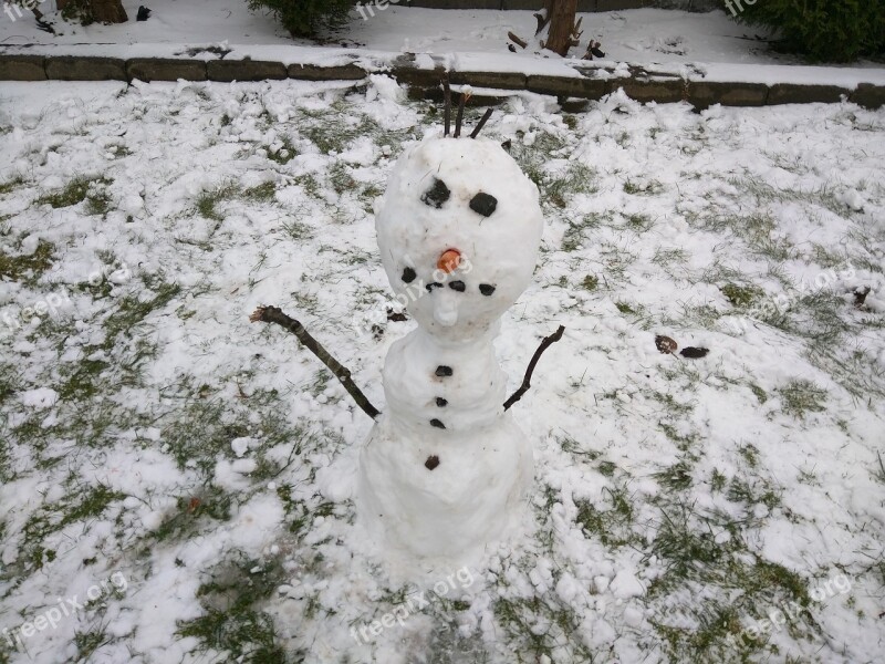 Snowman Winter Snow Frozen Olaf