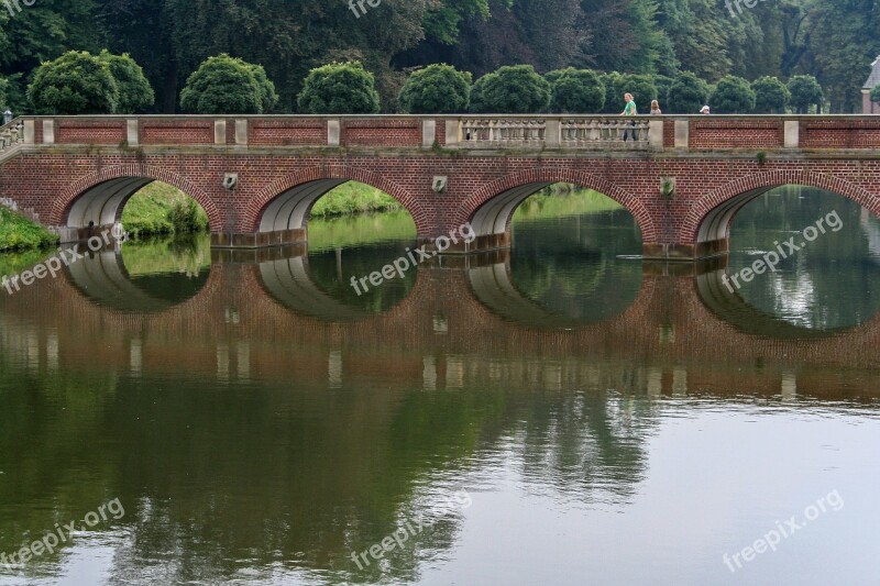 Nordkirchen Bridge Moat Free Photos