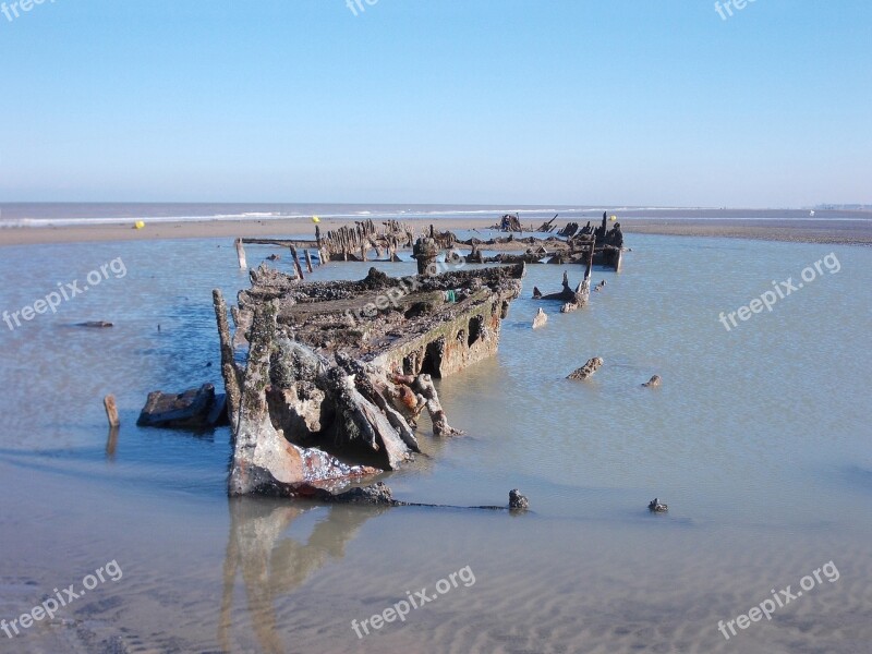 Wreck Boat Ship Heritage Beach