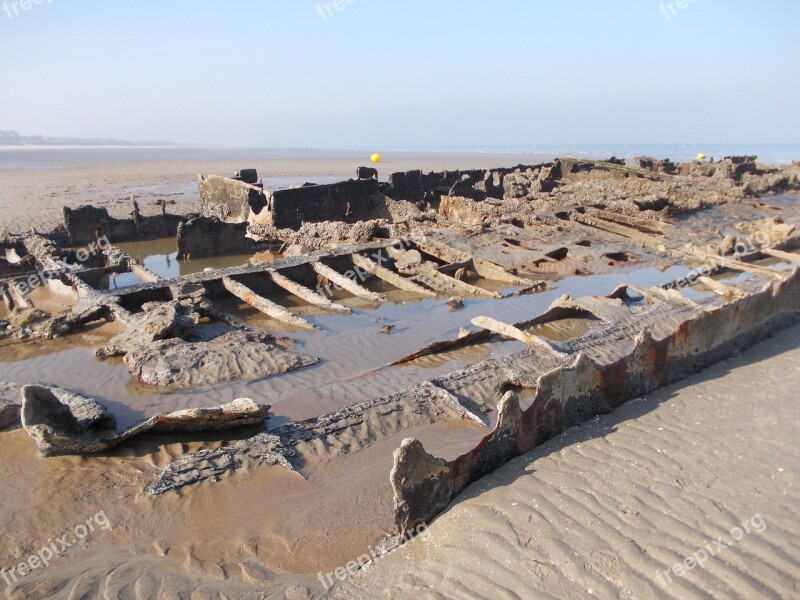 Wreck Boat Ship Heritage Beach