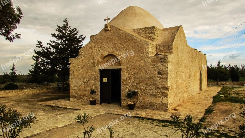 Cyprus Ormidhia Ayios Georgios Agkonas Church Medieval