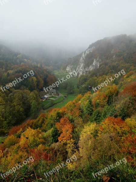 The Founding Fathers The National Park Landscape Autumn Rocks