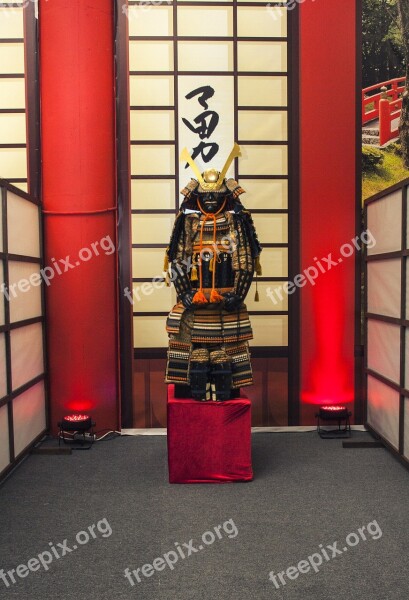 Samurai Armor Warrior Japan Helmet