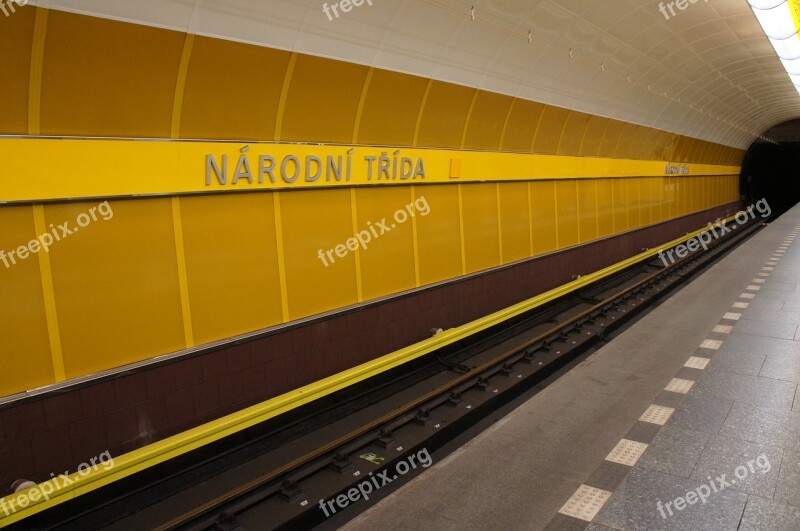 Metro Prague Tunnel The Underground Czech Republic