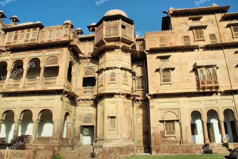 India Rajastan Jaisalmer Palace Maharajah