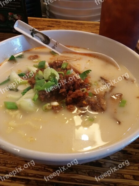 Noodles Dining Asian Soup Dinner