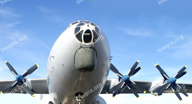 Aircraft Antonov Russia Cargo Aircraft Propeller